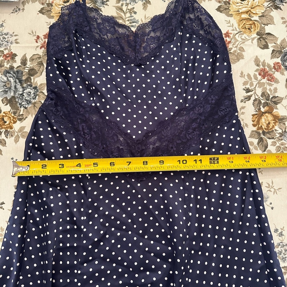 Hill House Ida Dress - Navy Polka Dot - Picture 6 of 6